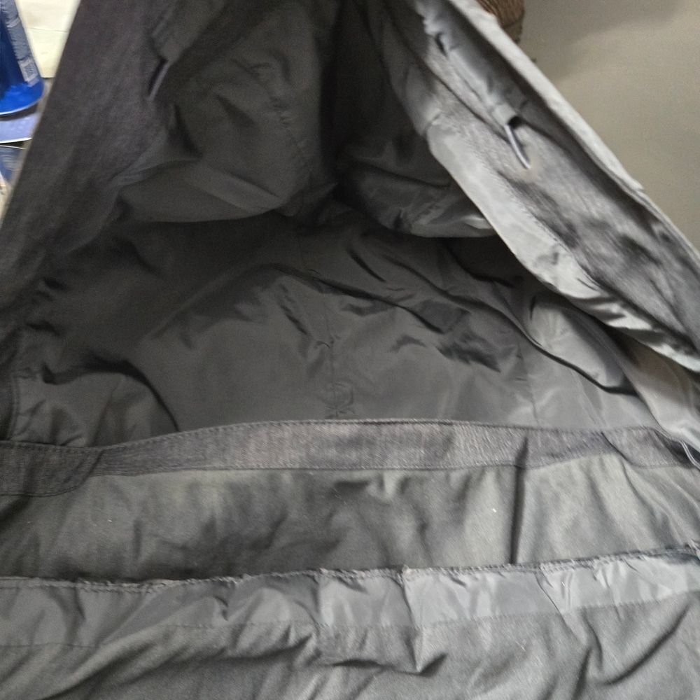 Women's Parka Gray Hooded Coat 2XL - Picture 5 of 15